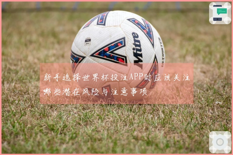 新手选择世界杯投注APP时应该关注哪些潜在风险与注意事项